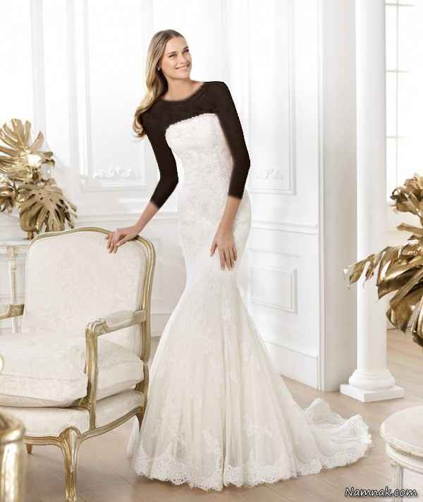 مدل لبا س عروس زیبا